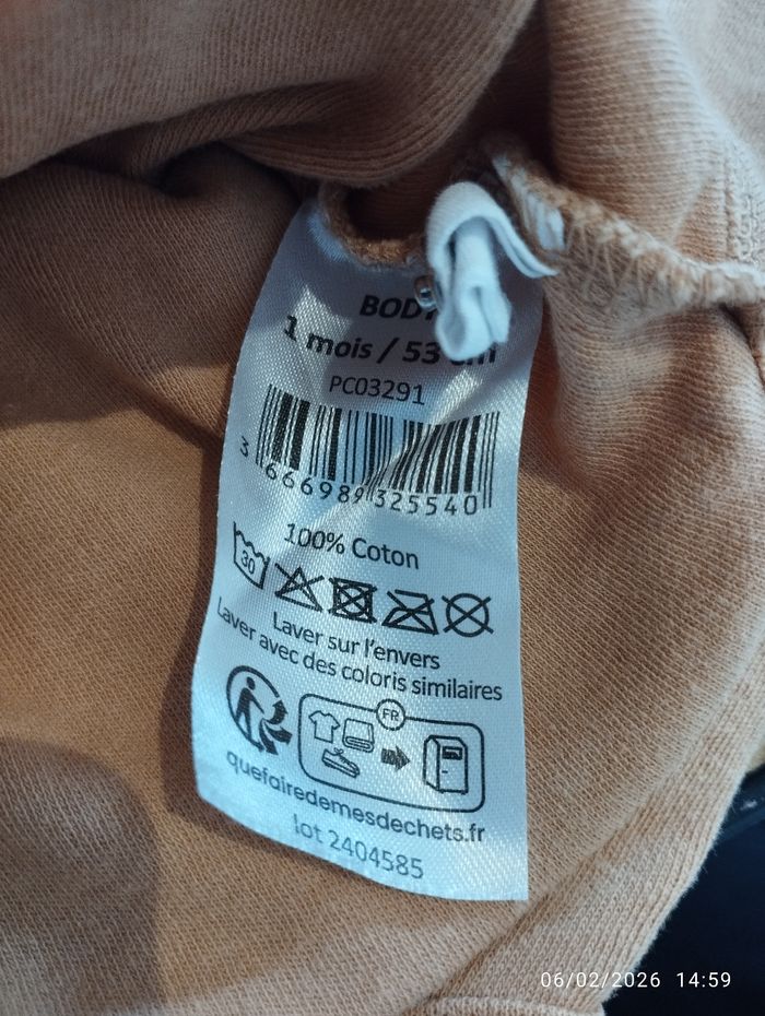 Lot de bodies manches longues - photo numéro 7