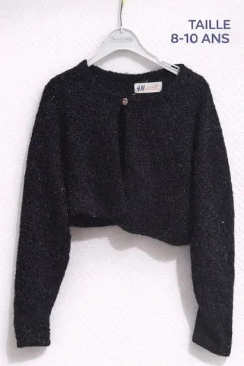 Gilet court fille - 8/10 ans