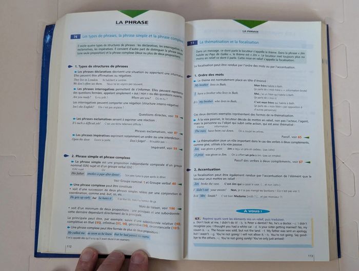 Grammaire de l’anglais Le Robert & Nathan – 300 exercices corrigés - photo numéro 8