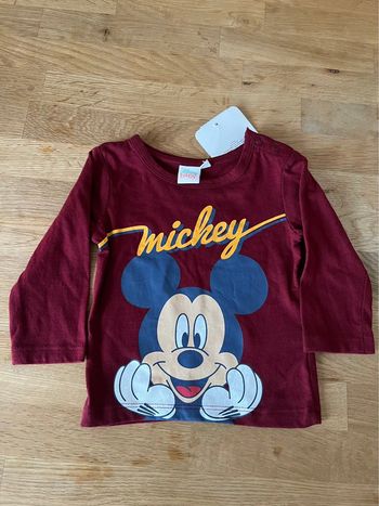 Tee shirt manche longue mickey disney