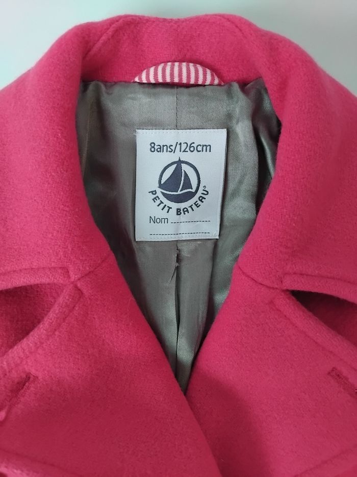 Manteau 8 ans Rose Fille Petit Bateau 🧥 - photo numéro 2