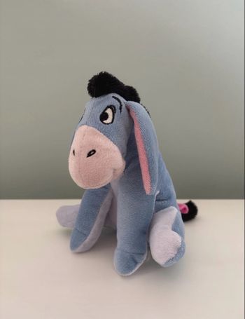 Peluche bourriquet 15 cm - très bon état