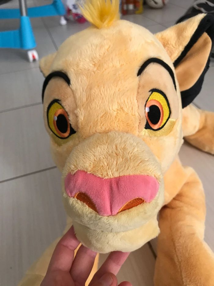 Grande peluche simba roi lion - photo numéro 5