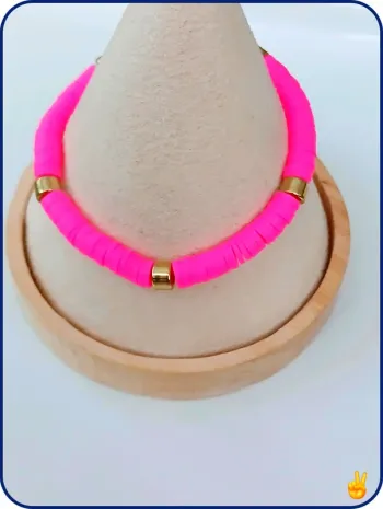 Bracelet perles Heishi – Tendance bohème été