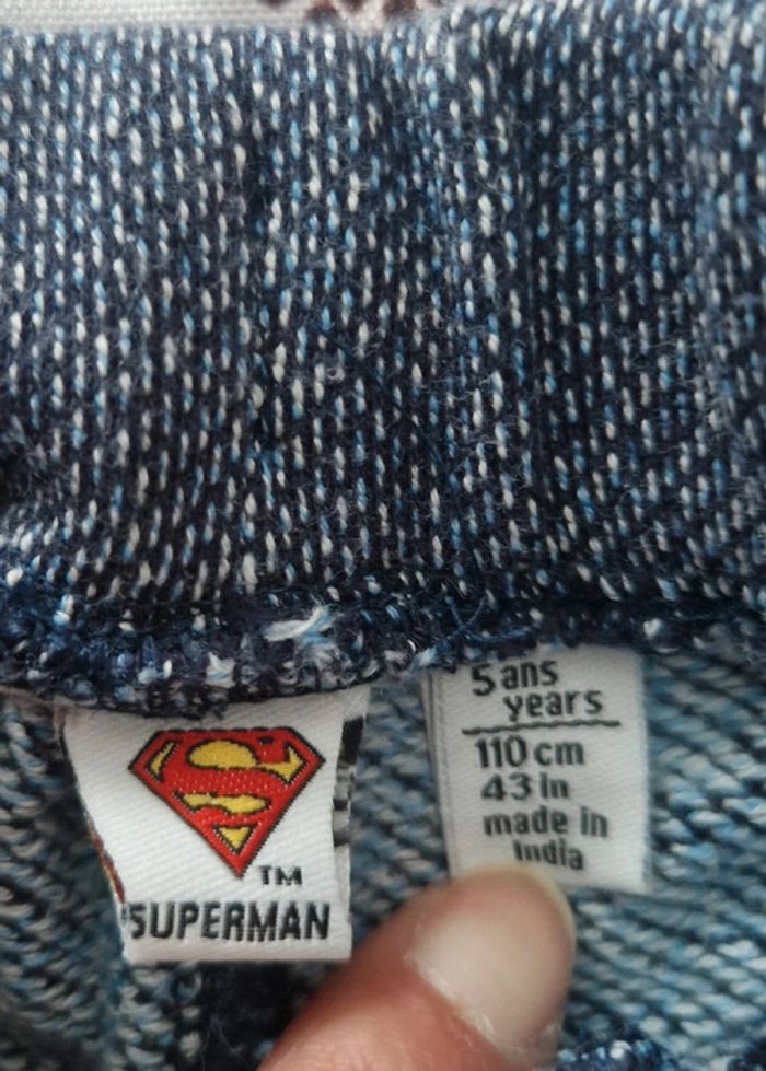 Ensemble short débardeur superman 5 ans - photo numéro 5