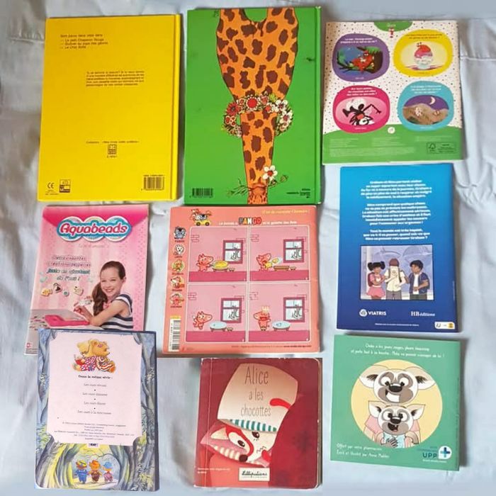 Lot 9 livres-magazines enfant - photo numéro 3