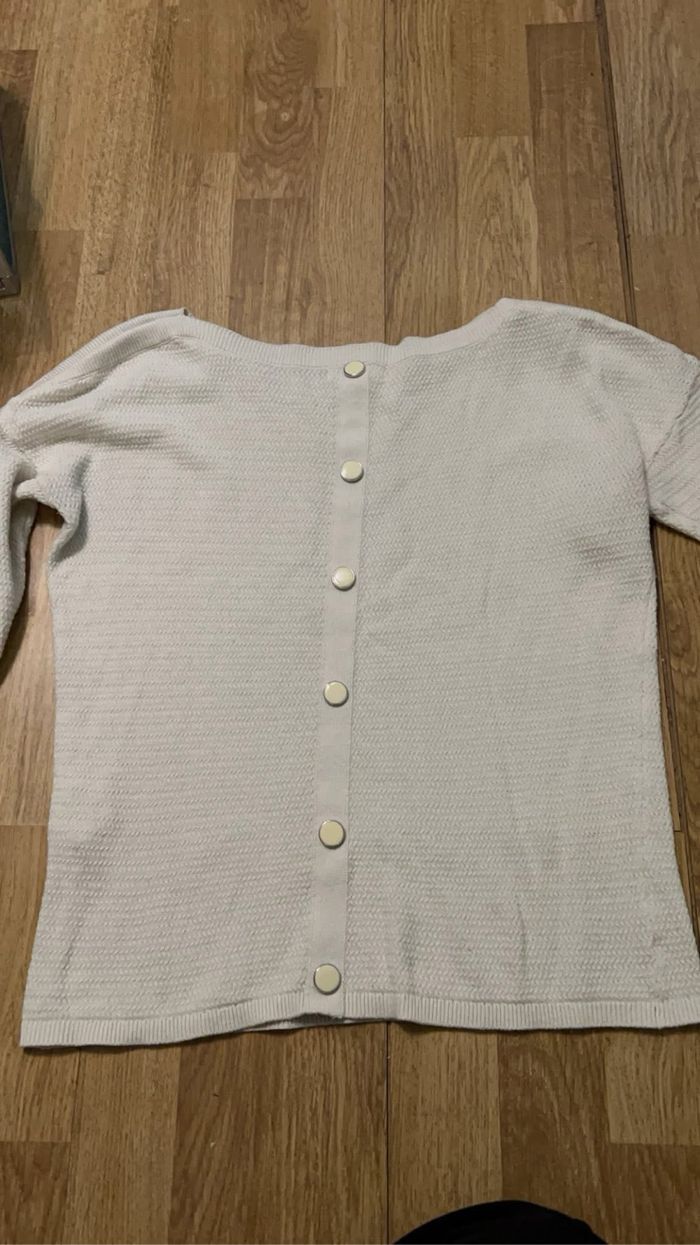 Pull femme cache cache taille s - photo numéro 2