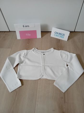Boléro fille 6 ans Okaïdi
