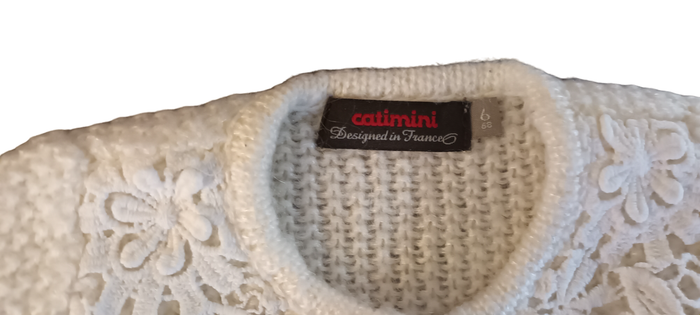 Gilet blanc Catimini - photo numéro 2