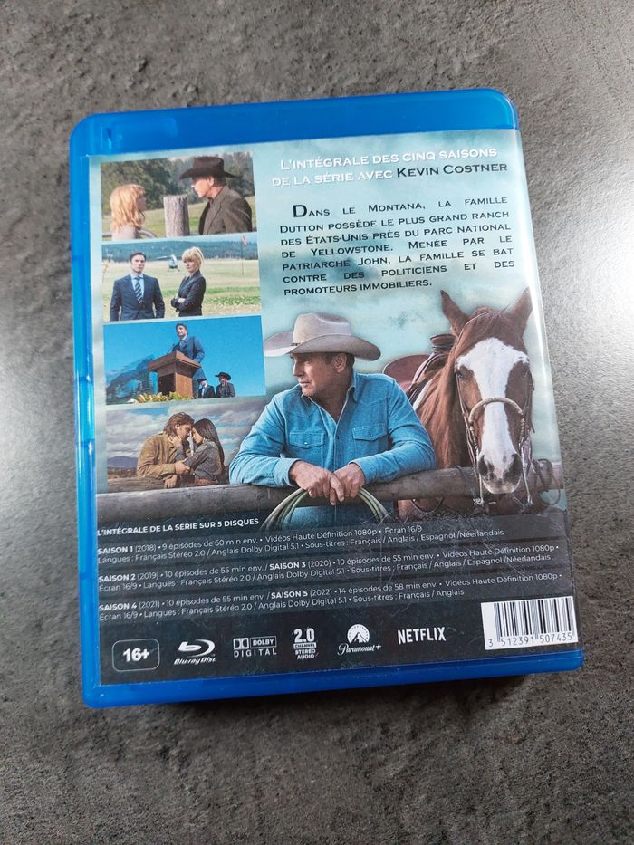 Yellowstone intégrale série 5 blu-ray - photo numéro 2