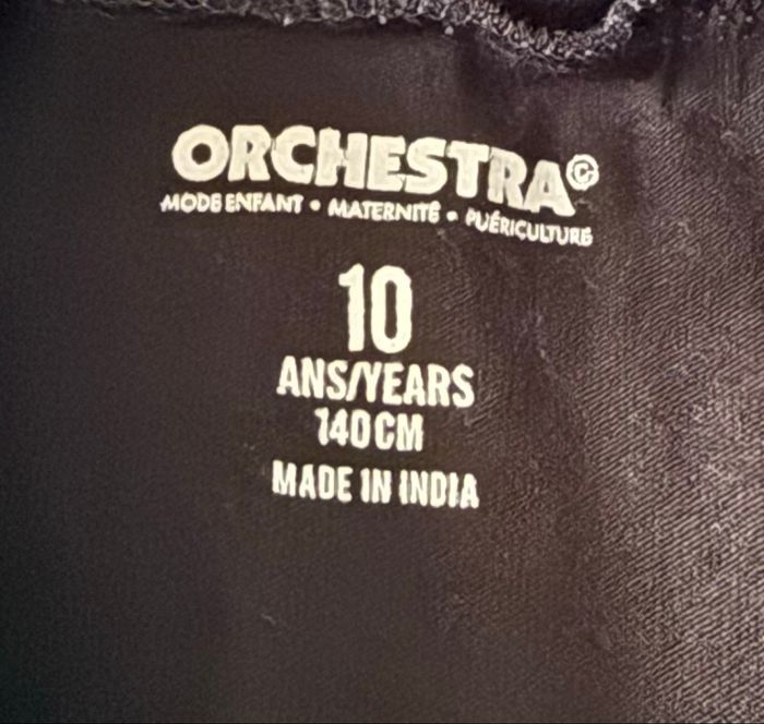 T-shirt noir « Orchestra » - photo numéro 3