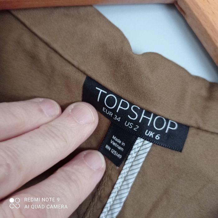 Trench kaki t34 Topshop - photo numéro 4