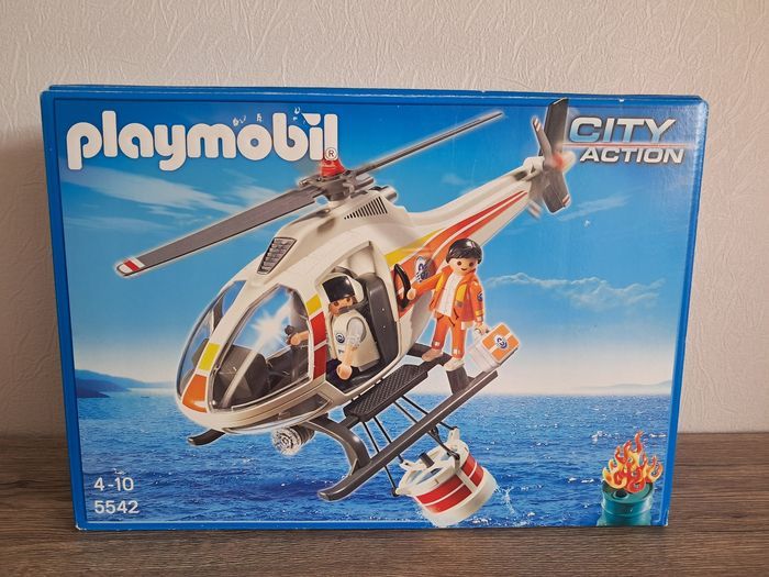 Playmobil 5542 hélicoptère bombardier d eau - photo numéro 3