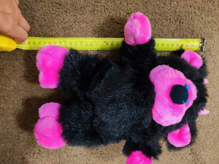 peluche diable rose - photo numéro 2