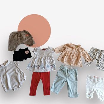 Lot de vêtements bébé – 6 mois