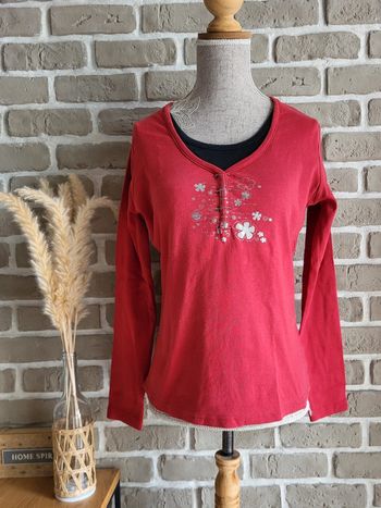 T-shirt Vintage années 80 épingles à nourrice Cache Cache