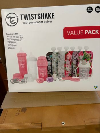 Lot biberons twistshake