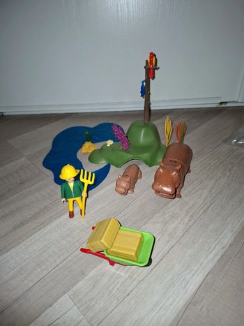 Playmobil hippopotame 3639