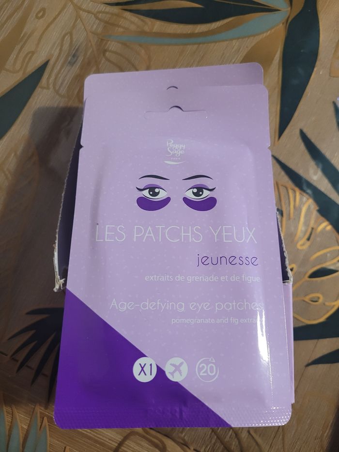 10 masques tissus yeux jeunesse Peggy Sage