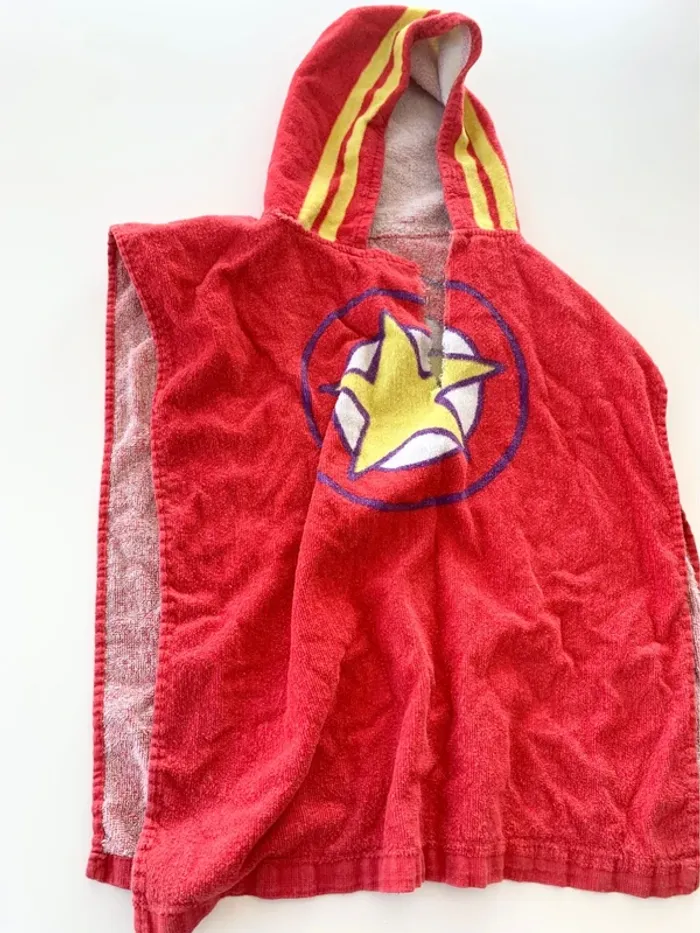 Poncho de bain / plage enfant, super héros. Taille 3ans - photo numéro 2