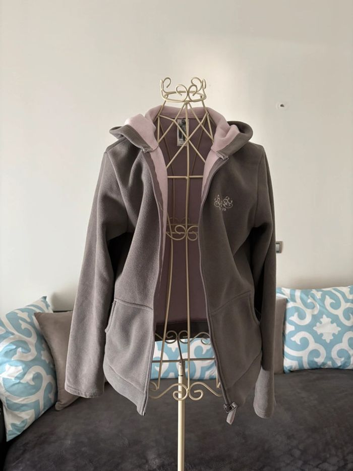 Veste à capuche polaire , sweat , Domyos taille 14 ans Décathlon