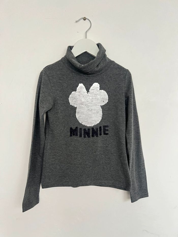 T shirt col roulé Disney 8 ans