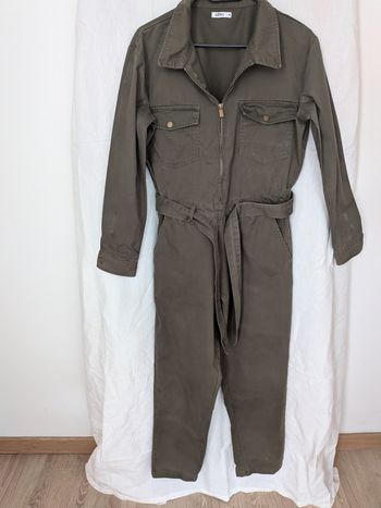 Combinaison kaki style cargo