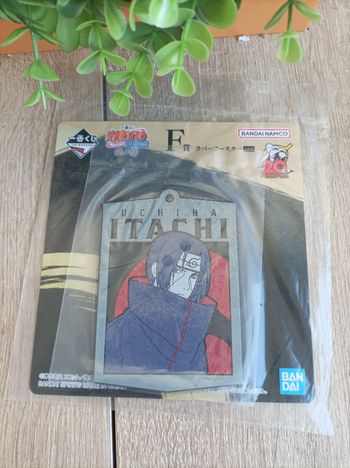 Goodies Itachi Uchiwa Bandai Ichiban Kuji Naruto Shippuden