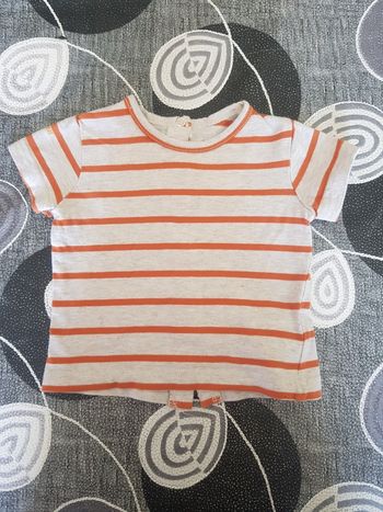 T-shirt manches courtes - 6 mois