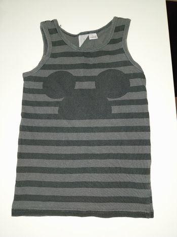 Débardeur Zeeman noir et gris Disney Mickey Mouse