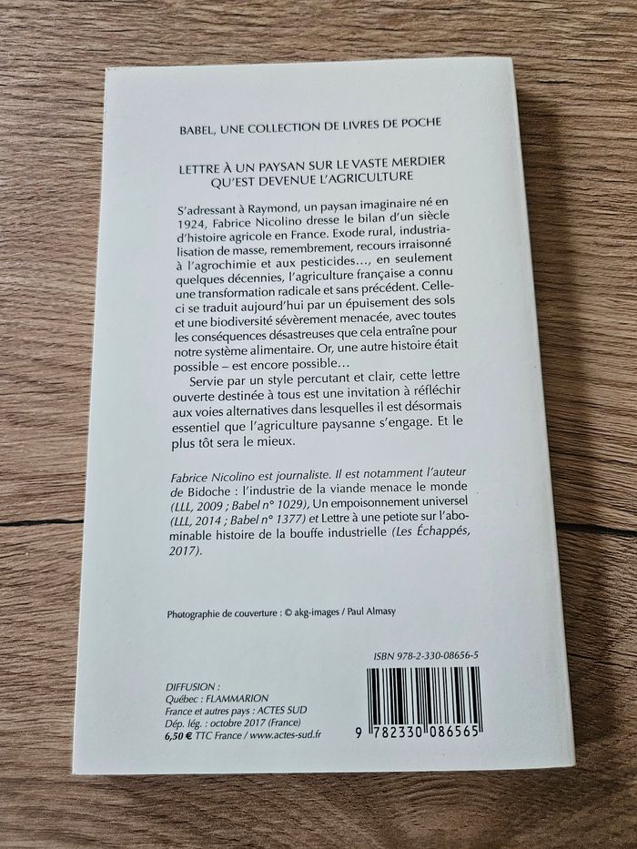 Lettre à un paysan sur le vaste merdier qu'est devenue l'agriculture - photo numéro 2