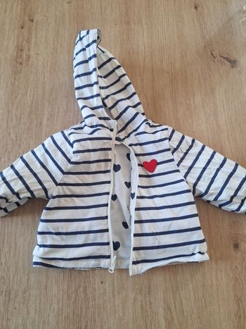 Veste et gilet 6 mois fille