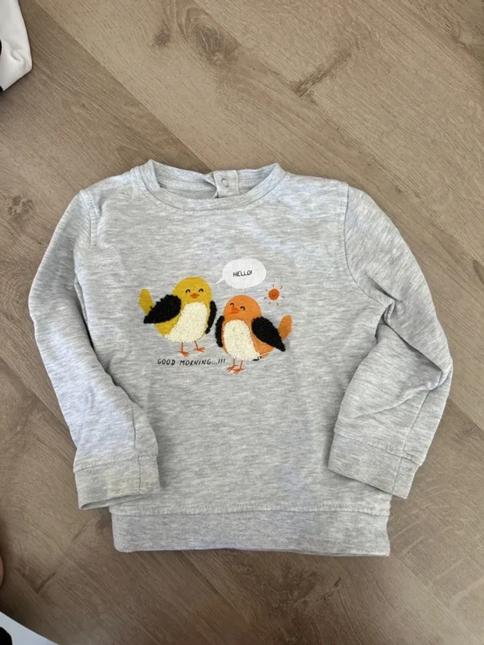 Sweat-shirt coton 3 ans - photo numéro 2