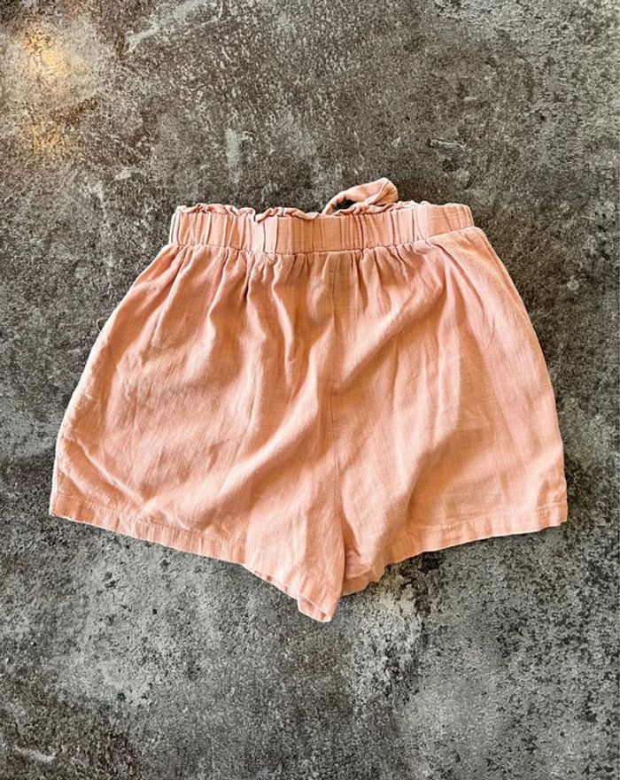 Short toile rose femme Shein taille XS Women Rosafarbene Canvas Damen Pantaloncini tela rosa canvas - photo numéro 2