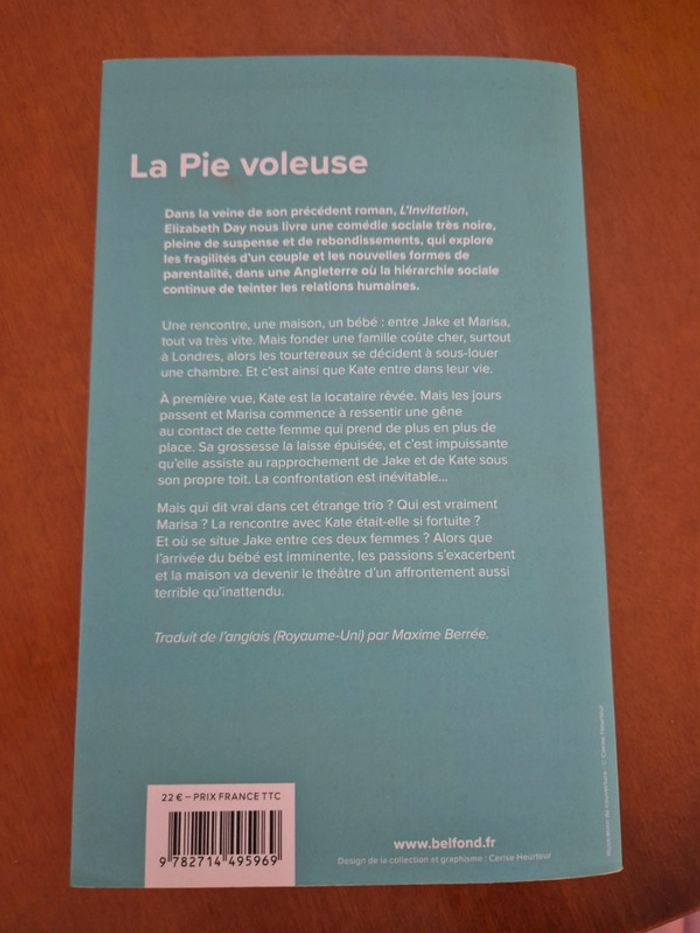 Livre la pie voleuse - photo numéro 2