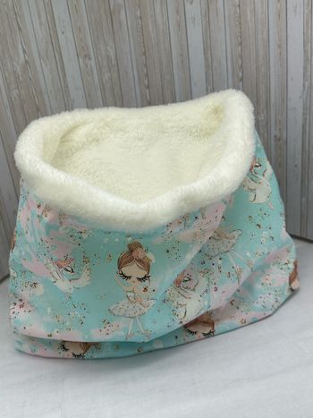 Snood enfant motifs danseuses