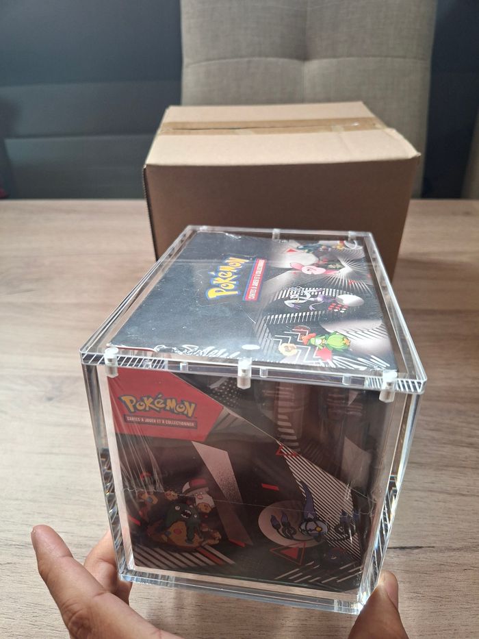 Protection acrylique display mini tin × 8 Pokémon aimantée épaisse 8mm anti uv - photo numéro 2