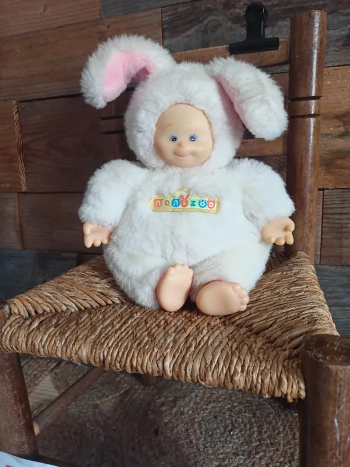 Peluche lapin nanizoo berchet tbe - photo numéro 2