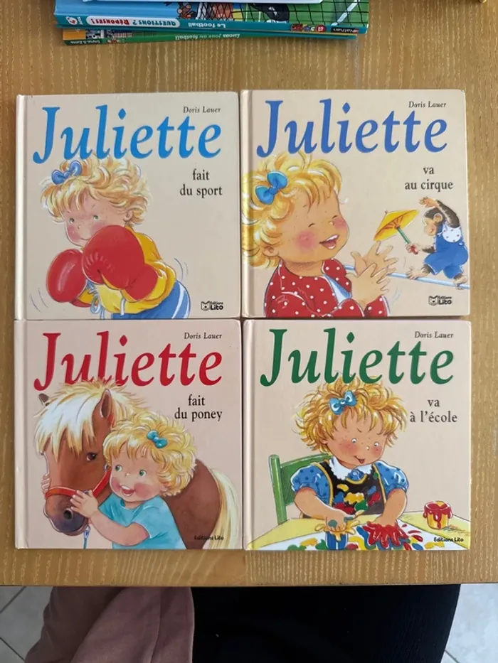 Lot 4 livres Juliette