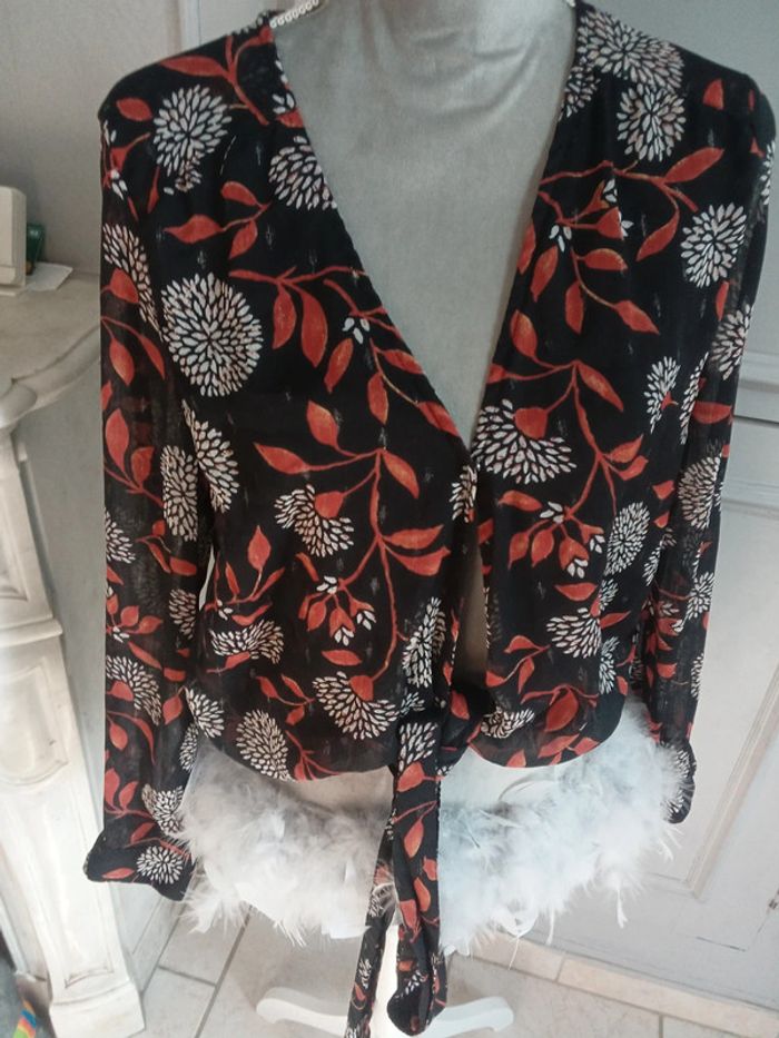 Blouse manche longue Transparence - photo numéro 2