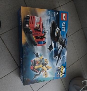 Lego city hélicoptère