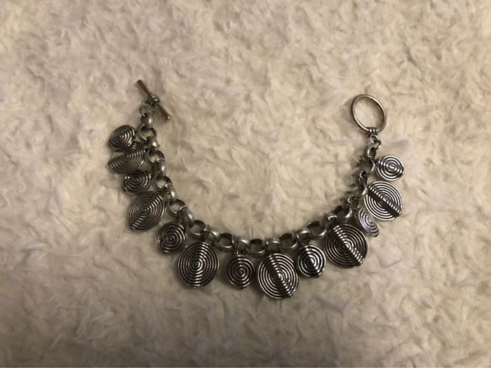 Bracelet acier fantaisie 16cm NEUF - photo numéro 5