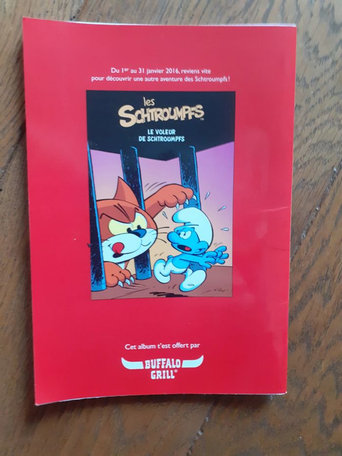 🍄BD feuillet Schtroumpfonie en Ut Peyo - photo numéro 2