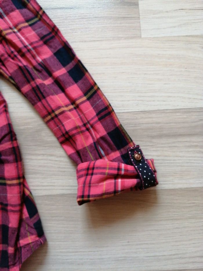 Chemise taille élastique manches retroussables - photo numéro 2