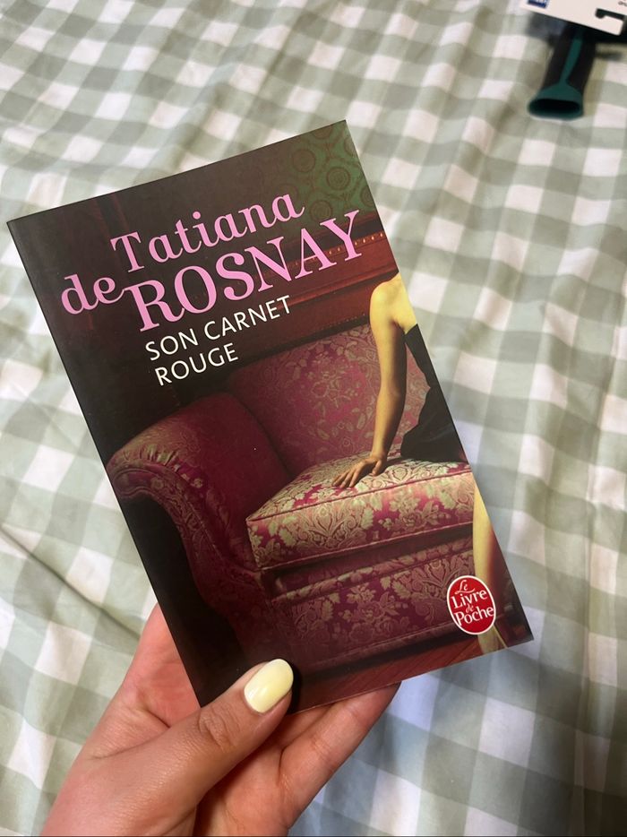 Son Carnet Rouge - Tatiana de Rosnay