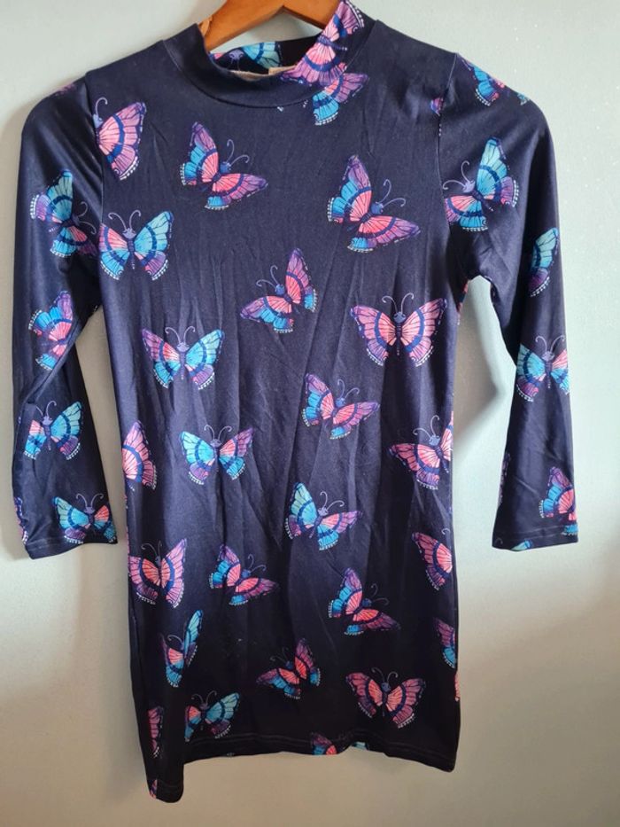 Robe manches longues Shein 7 ans