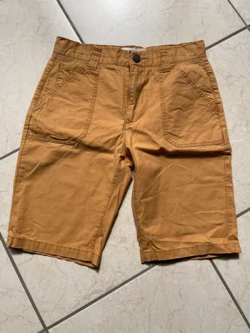 Short couleur moutarde garçon orchestra