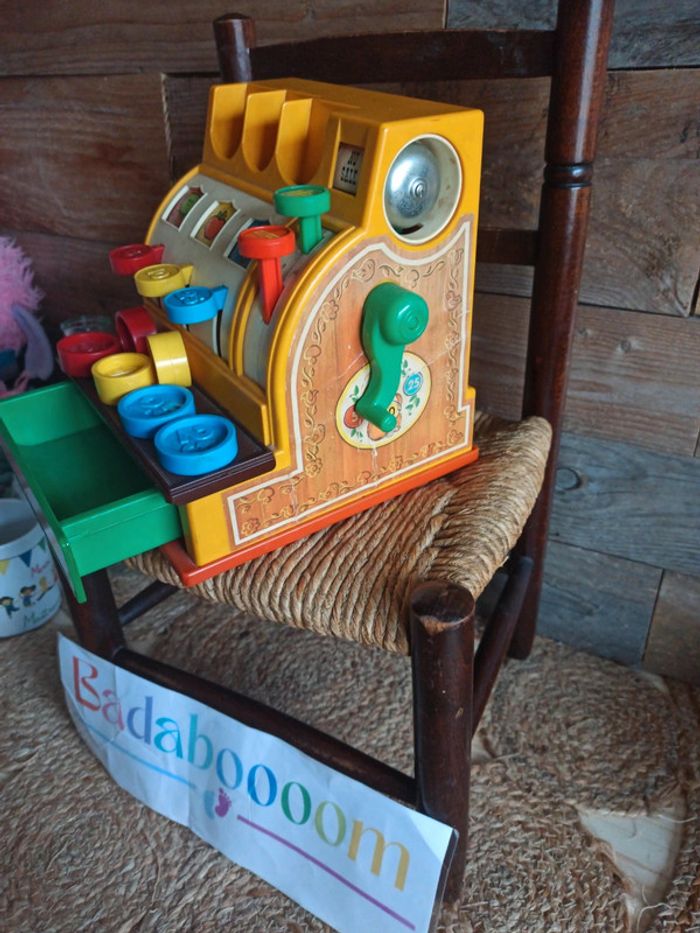 Jouet cash register Fisher price 1974 BE - photo numéro 3