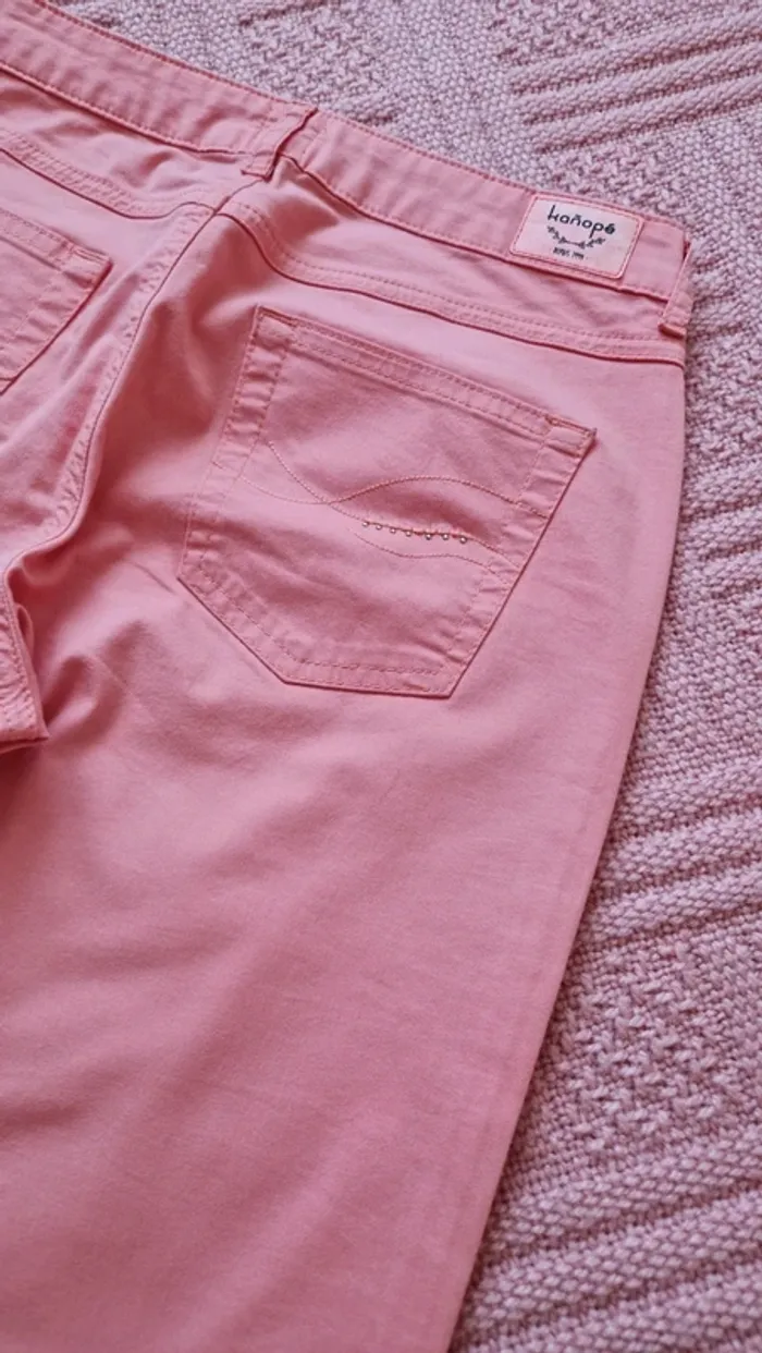 Pantalon saumon Kañopé - photo numéro 7