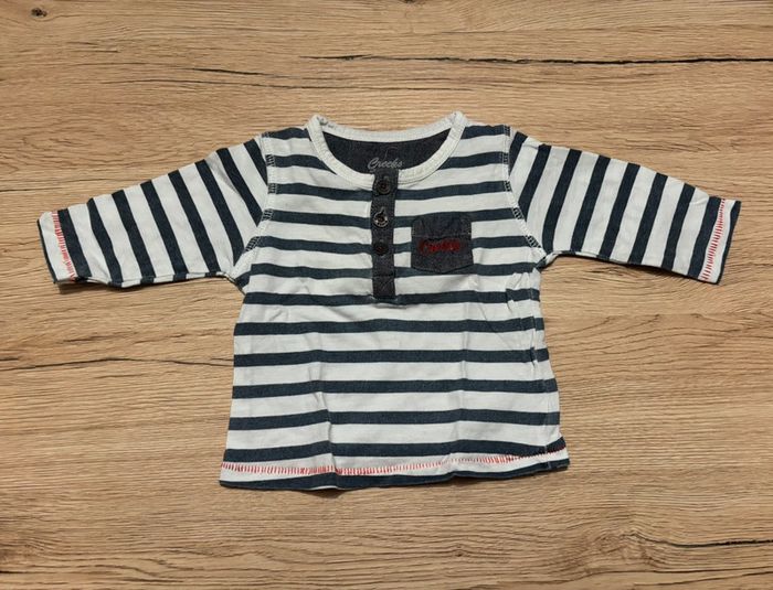 Ensemble T-shirt manches longues et pantalon 3 mois - photo numéro 2